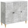 vidaXL Dressoir Betongrijs 89 x 34,5 x 80 cm Bewerkt hout