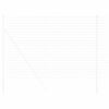 vidaXL Euro Hek 1,6 x 10 m PVC-gecoat ijzer