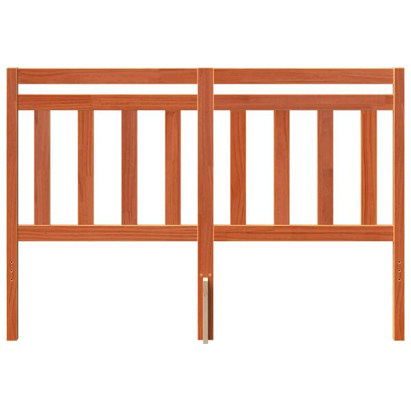 vidaXL Hoofdbord met hoofdeinde Wasbruin 155,5 x 100 cm