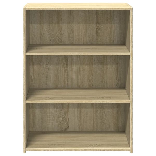 vidaXL Dressoir 70x41x93 cm bewerkt hout sonoma eikenkleurig