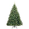 vidaXL Kunstkerstboom met 300 LED met standaard Groen 180 cm PE en PVC