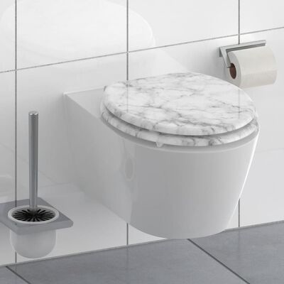 SCHÜTTE Toiletbril met soft-close MARMOR STONE