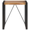vidaXL Eettafel 70x70x75 cm massief acaciahout