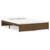 vidaXL Bedframe massief hout honingbruin 140x200 cm