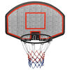 vidaXL Basketbalbord 90x60x2 cm polyetheen zwart