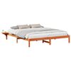 vidaXL Bedframe Wasbruin 180 x 200 cm Massief grenenhout