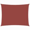 vidaXL Zonnescherm rechthoekig 2,5x4,5 m oxford stof terracottakleurig