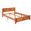 vidaXL Bedframe massief acaciahout 120x200 cm