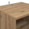 vidaXL TV-kast Artisan Eiken 160 x 35 x 55 cm Bewerkt hout