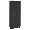 vidaXL Kastenset 2 pcs 66 x 34,5 x 90 cm Bewerkt hout
