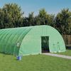 vidaXL Tuinkas met stalen frame 84 m&sup2; 14x6x2,85 m groen
