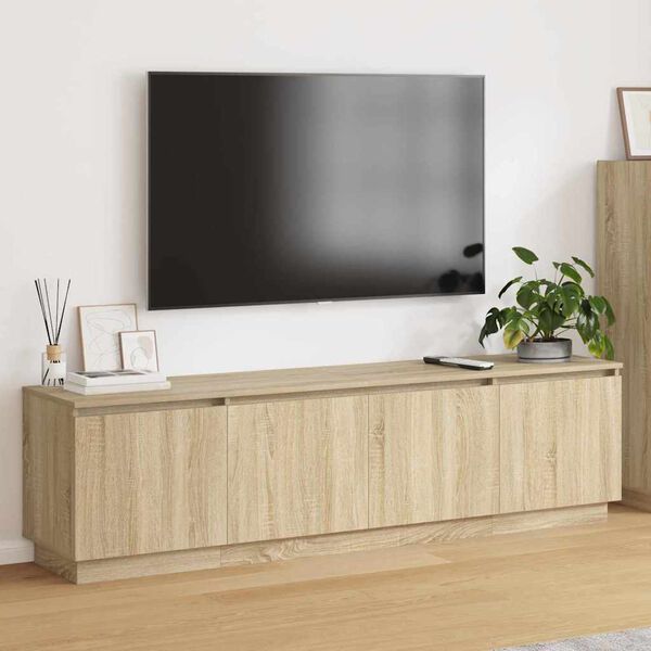 vidaXL TV-kast Sonoma Eiken 180 x 38 x 49 cm Bewerkt hout