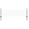 vidaXL zeshoekig gaasgek met palen 25 x 0,5 m PVC-Coated Staal Groen