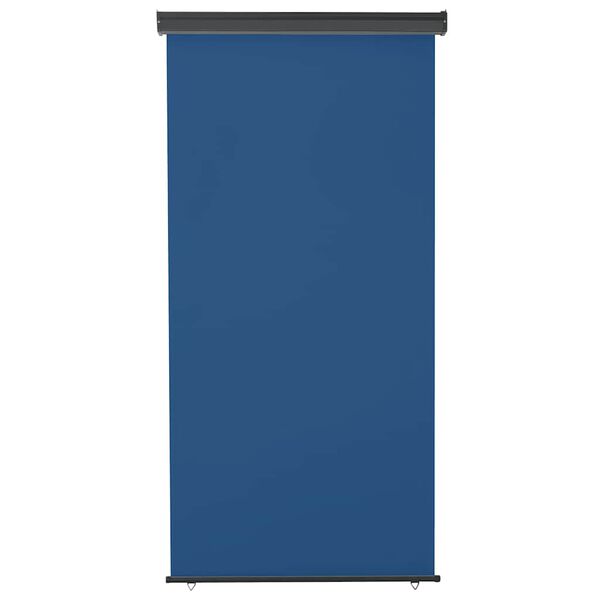 vidaXL Balkonscherm 125x250 cm blauw