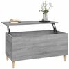 vidaXL Salontafel 90x44,5x45 cm bewerkt hout grijs sonoma eikenkleurig