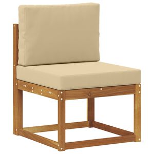 vidaXL Buiten Midden Sofa Massief Acaciahout