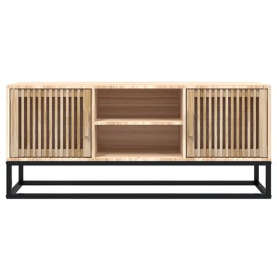 vidaXL Tv-meubel 105x30x45 cm bewerkt hout en ijzer