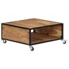vidaXL Salontafel 70x70x32 cm massief acaciahout