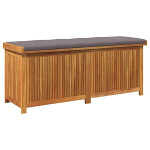 vidaXL Kussenbox voor buiten 150x50x60,5 cm massief acaciahout