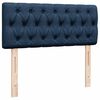 vidaXL Ottoman bed met matras 120x190 cm stof blauw