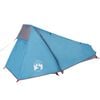 vidaXL Tunneltent 1-persoons waterdicht blauw