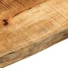 vidaXL Tafelblad met natuurlijke rand 140x20x3,8 cm massief mangohout