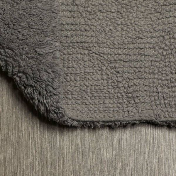 Sealskin Toiletmat Pebbles 50x60 cm katoen grijs
