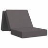 vidaXL Vouwbare Bankbed 75 x 63 x 45 cm Lichtgrijs