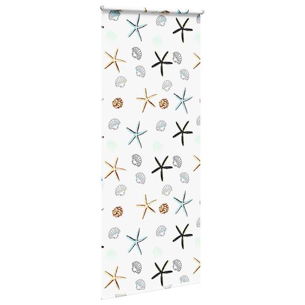 vidaXL Doucherolgordijn 90x240 cm stofbreedte 86 cm