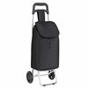 vidaXL Winkel trolley Zwart 35 x 28 x 92 cm Oxford stof
