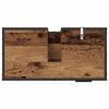 vidaXL Badkamermeubelset met lade 4 pcs Oud Hout Bewerkt hout