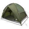 vidaXL Camping Tent met Regenhoes Waterdicht Koepel Olijfgroen