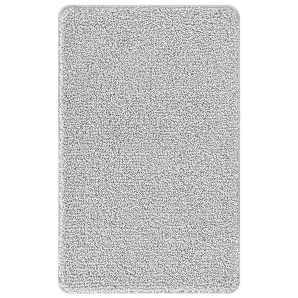 vidaXL Antislip Badmat Grijs 60 x 90 cm PP