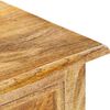 vidaXL Bureau 115x45x75 cm massief mangohout