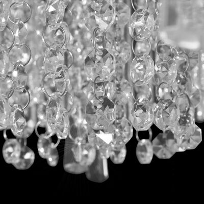 vidaXL LED-plafondlamp met kristallen kroonluchter 55 cm diameter