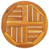 vidaXL Tafelblad rond &Oslash; 40x2 cm massief acaciahout