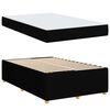 vidaXL Bedframe met matras Zwart 120 x 200 cm Stof