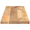 vidaXL Tafelblad rechthoekig 100x20x3,8 cm massief mangohout