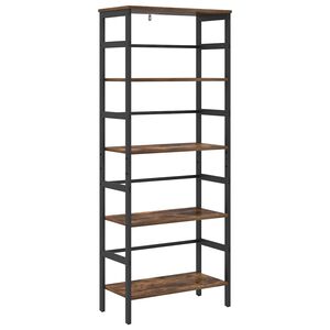 vidaXL Boekenkast 4-laags 60 x 29,5 x 149 cm Bewerkt hout