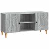vidaXL TV-kast 102 x 34,5 x 50 cm Grijs sonoma Bewerkt hout
