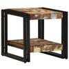 vidaXL Salontafel Multikleur 40 x 40 x 38 cm Massief Gerecycled Hout