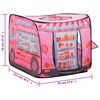vidaXL Kinderspeeltent met 250 ballen 70x112x70 cm roze