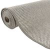 vidaXL Tapijtloper 80x400 cm sisal-look platina