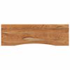 vidaXL Bureaublad rechthoekig 140x50x2,5 cm massief acaciahout