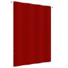 vidaXL Balkonscherm 160x240 cm oxford stof rood