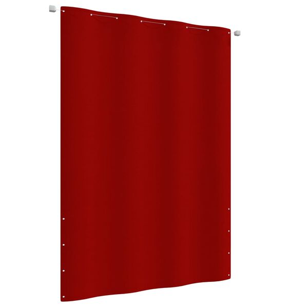 vidaXL Balkonscherm 160x240 cm oxford stof rood