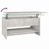 vidaXL Salontafel 80x50x40 cm bewerkt hout betongrijs