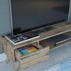 Homemania Tv-meubel Maya 90x30x33 cm walnootkleurig