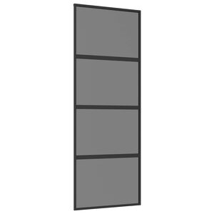 vidaXL Schuifdeur 76 x 205 cm Gelaagd Glas en Aluminium