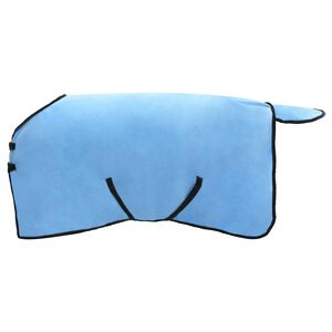 vidaXL Paardendeken Volledige Aqua 75 cm Polyester Fleece